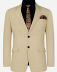 Yellowish Single-Breasted Premium Blazer