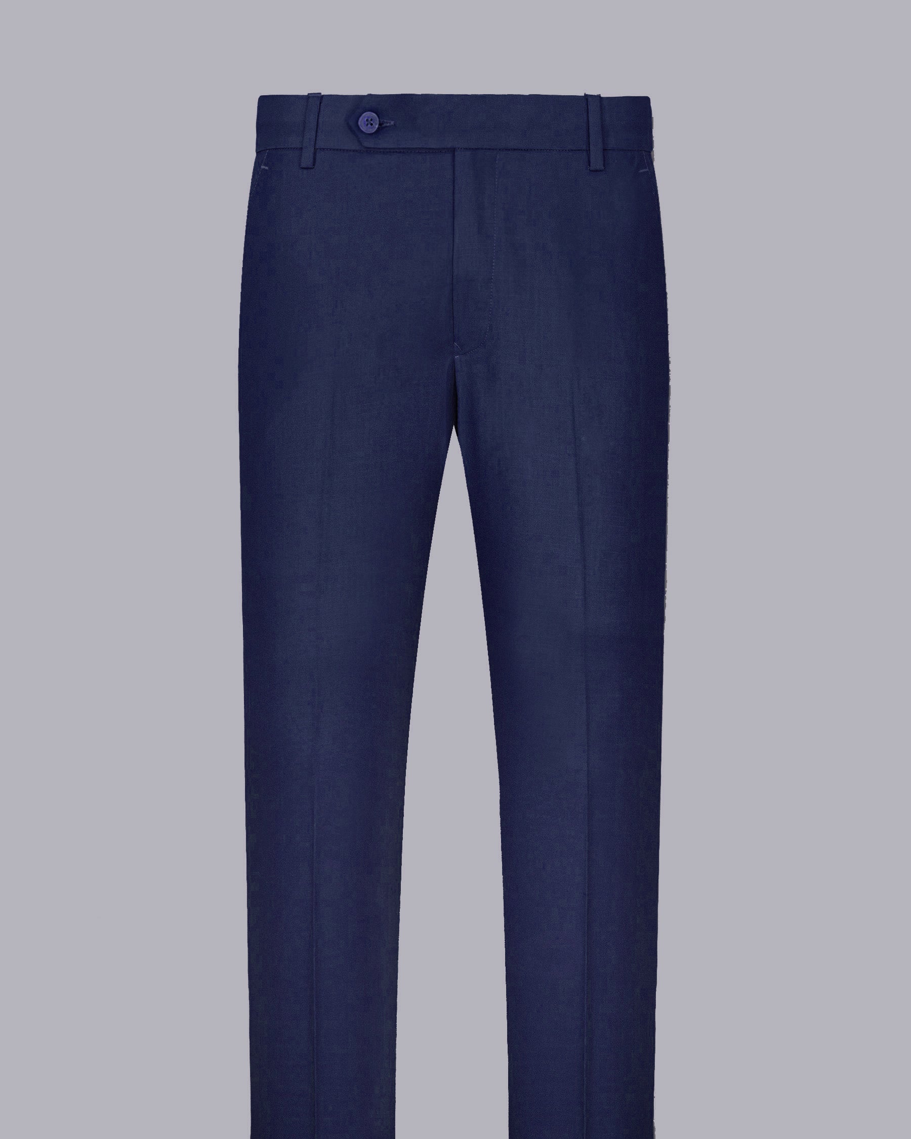 Blue Premium Cotton Pant – Kadhira