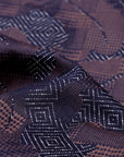 Dark Brown With Black Multi-pattern Printed Cotton Shirt-[ON SALE]