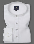 Pure White Super Linen Kurta Shirt