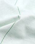 Light Mint Green With Dark Green Pinstripe Super Soft Cotton Shirt-[ON SALE]