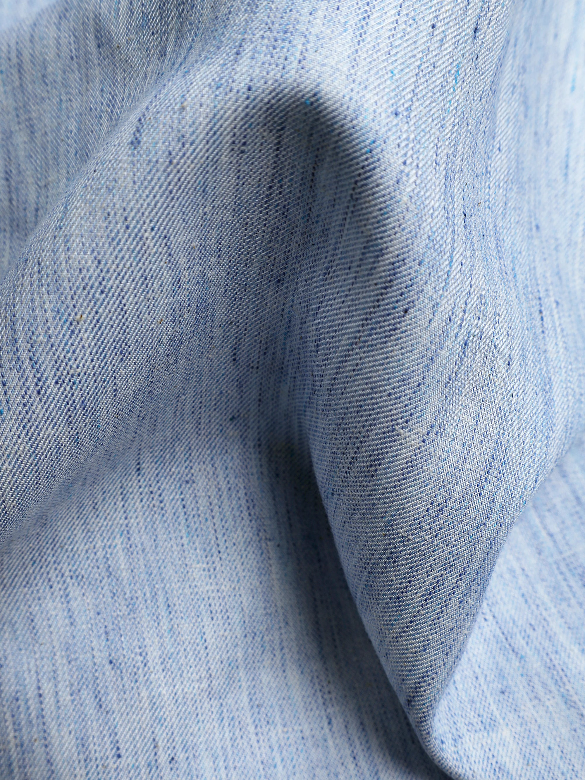 Aqua Blue Luxurious Textured Premium Cotton Shirt-[ON SALE] – Kadhira