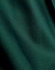 Phthalo Drak Green Subtle Sheen Super Soft Premium Satin Cotton Shirt