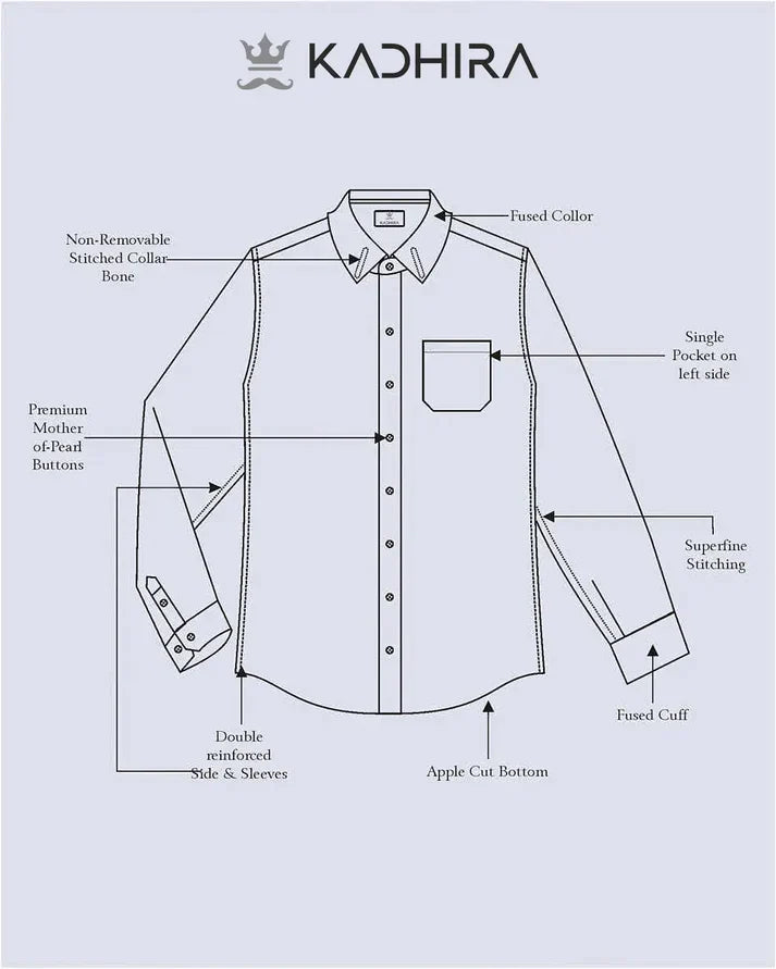 Dark Brown With Black Multi-pattern Printed Cotton Shirt-[ON SALE]